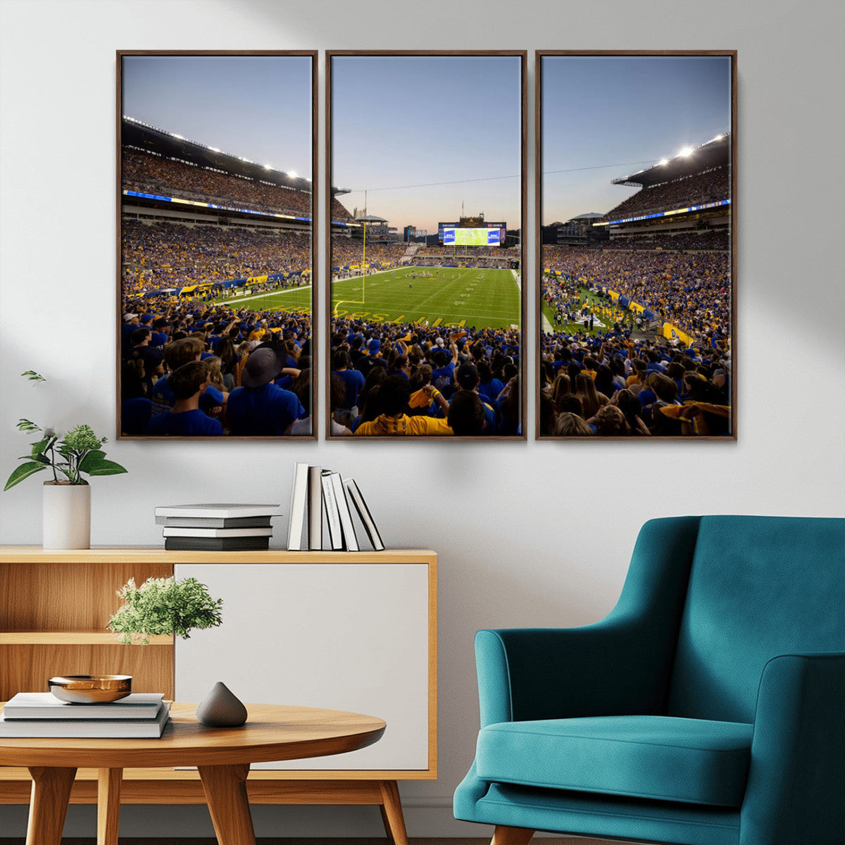 Pittsburgh Panthers Football Team Print - Pittsburgh