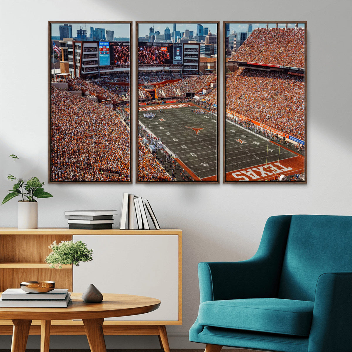 University of Texas Longhorns Football Team Print - Austin