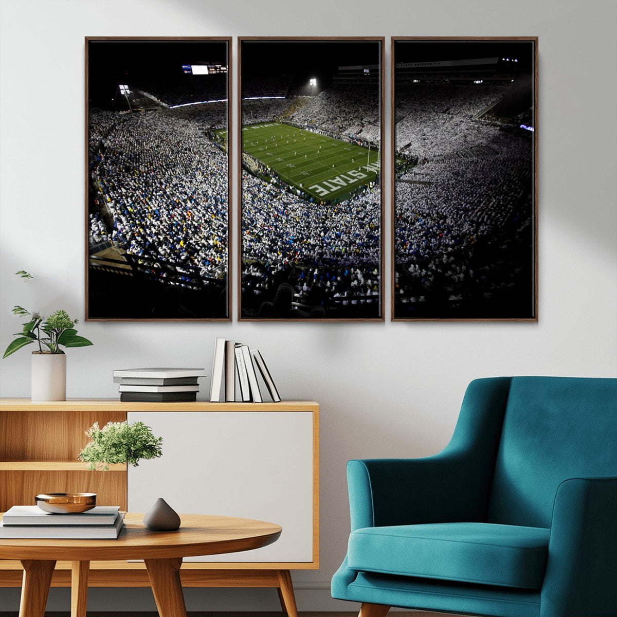 Penn State Football Stadium Wall Art - Beaver Stadium Canvas