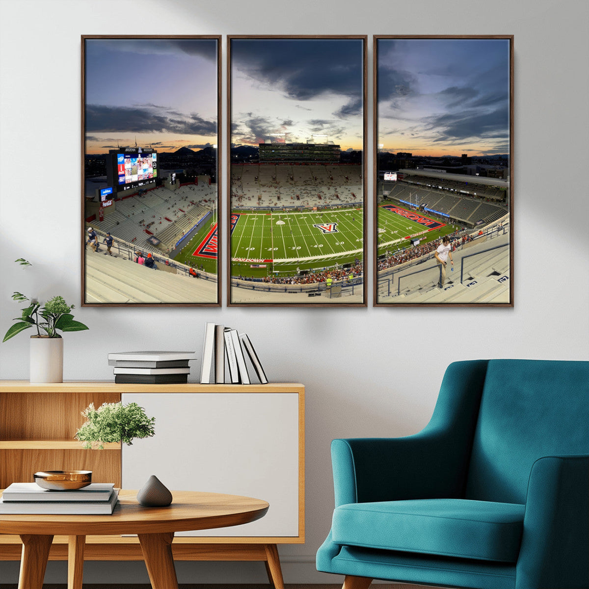 Arizona Wildcats Football Team Print - Tucson Arizona