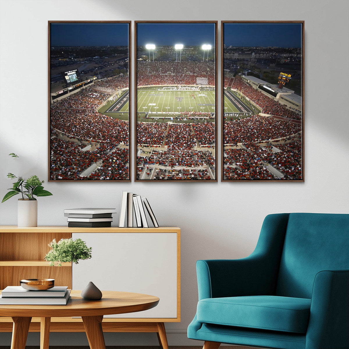 Texas Tech Red Raiders Football Team Print - Lubbock Jones