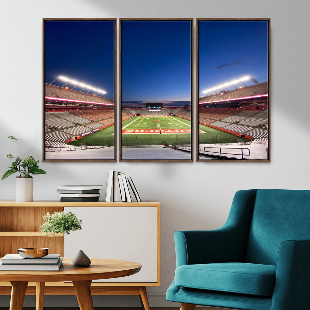 Rutgers Scarlet Knights Football Team Print - Piscataway SHI