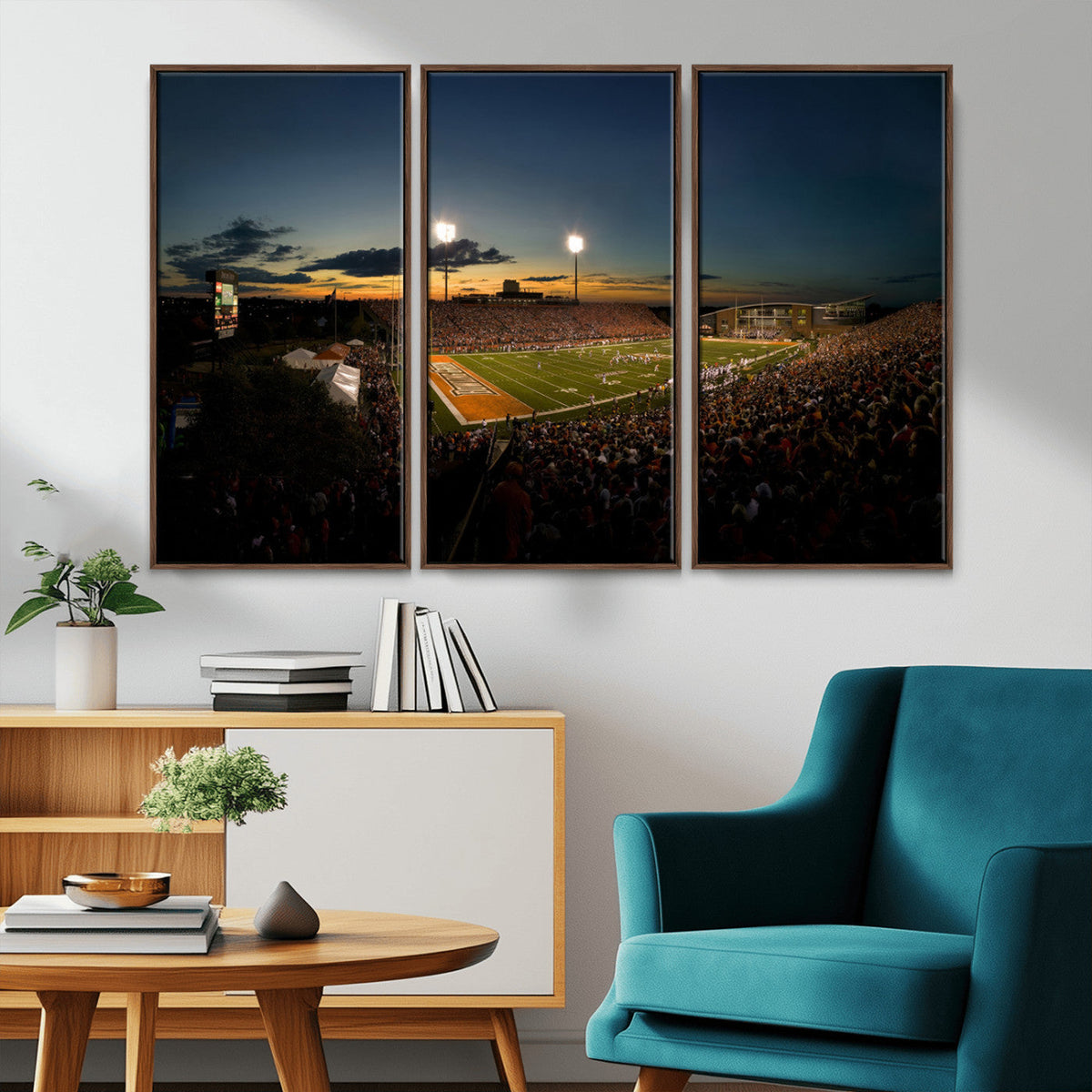 Ball State Cardinals Football Team Print - Muncie Scheumann