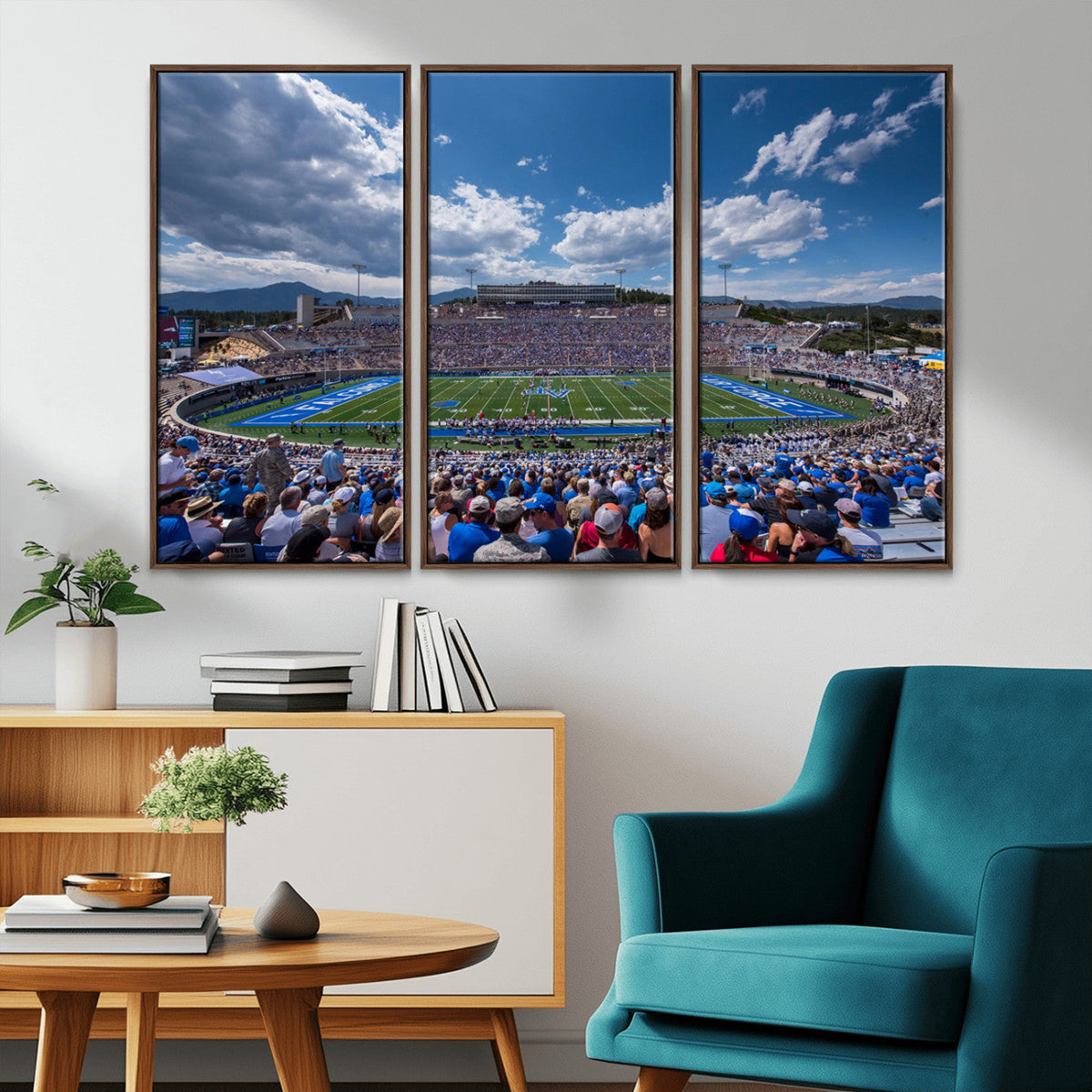 Air Force Falcons Football Team Print - Colorado Springs