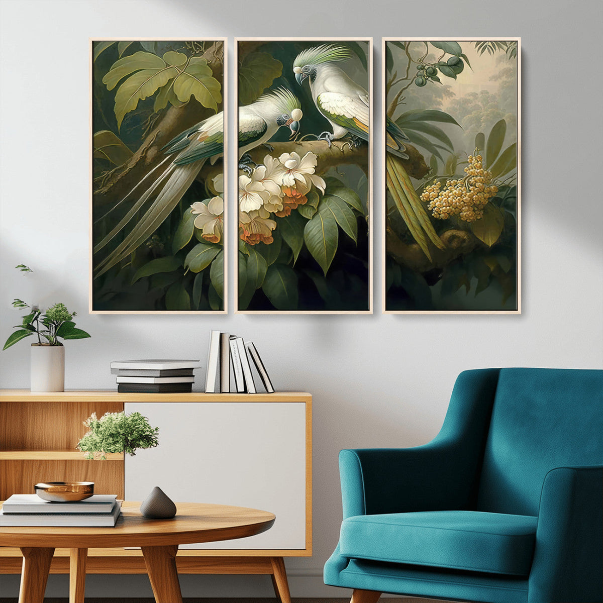 Tropical Paradise Print Wall Art Stunning Artwork of a