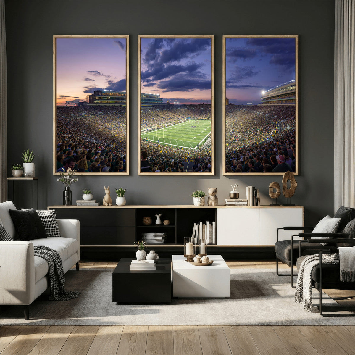 Notre Dame Fighting Irish Football Team Print - Notre Dame