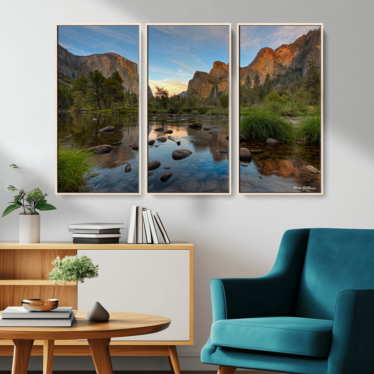 Yosemite Valley Wall Art Canvas Print – Framed El Capitan
