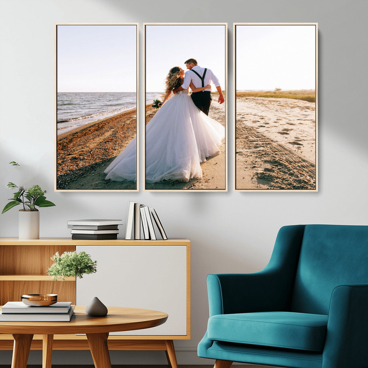 Framed Custom Canvas Print - Personalized Wall Art for Home