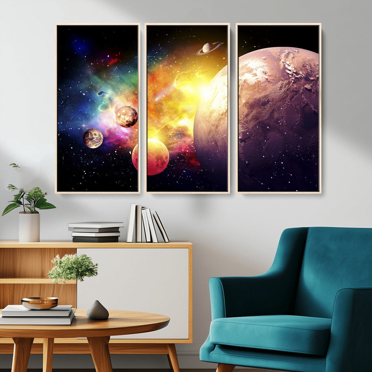 Space and Galaxy Canvas Print