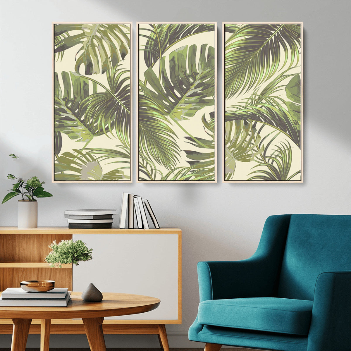 Palm Leaves Canvas Print