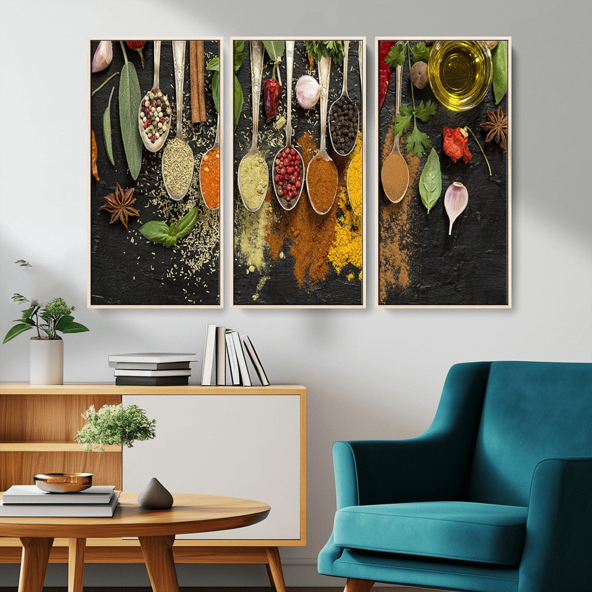 Spices Wall Art Canvas Print