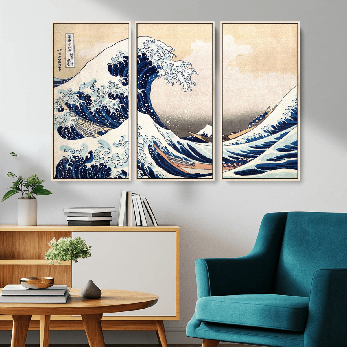 Hokusai: The Breaking Wave off Kanagawa Canvas Print