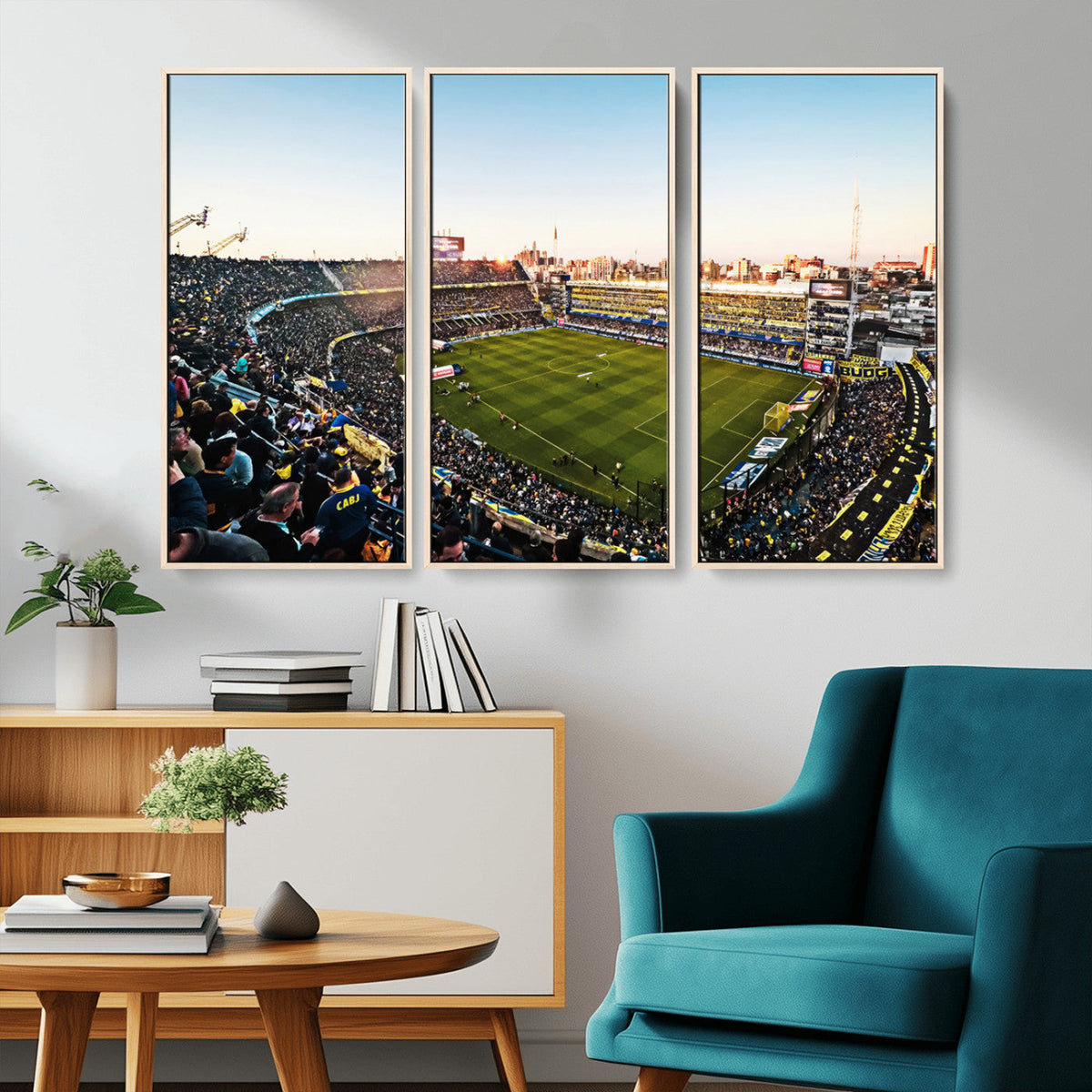 Boca Juniors Soccer Team Print - Buenos Aires Bombonera