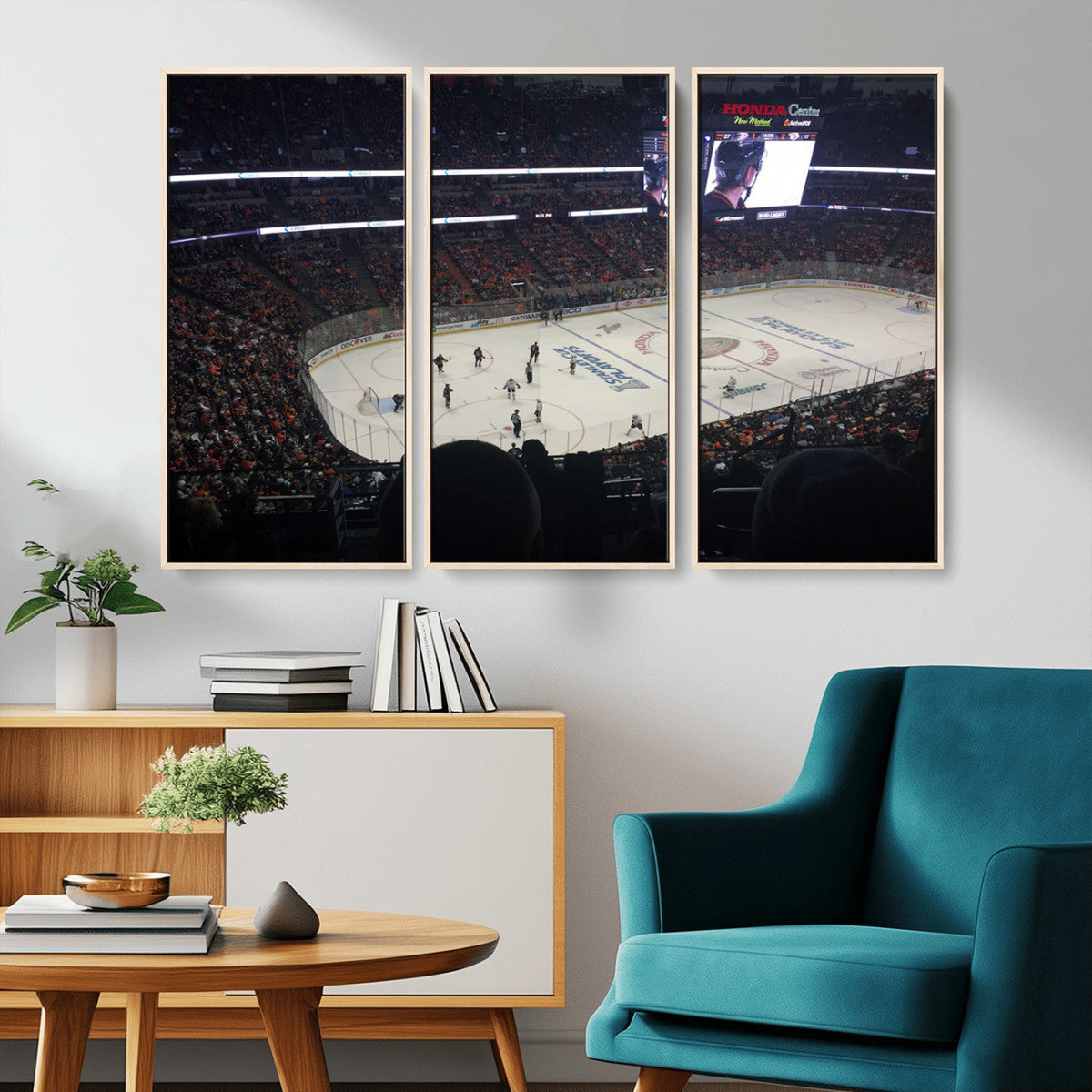 Honda Center California Anaheim Ducks Hockey Stadium Wall
