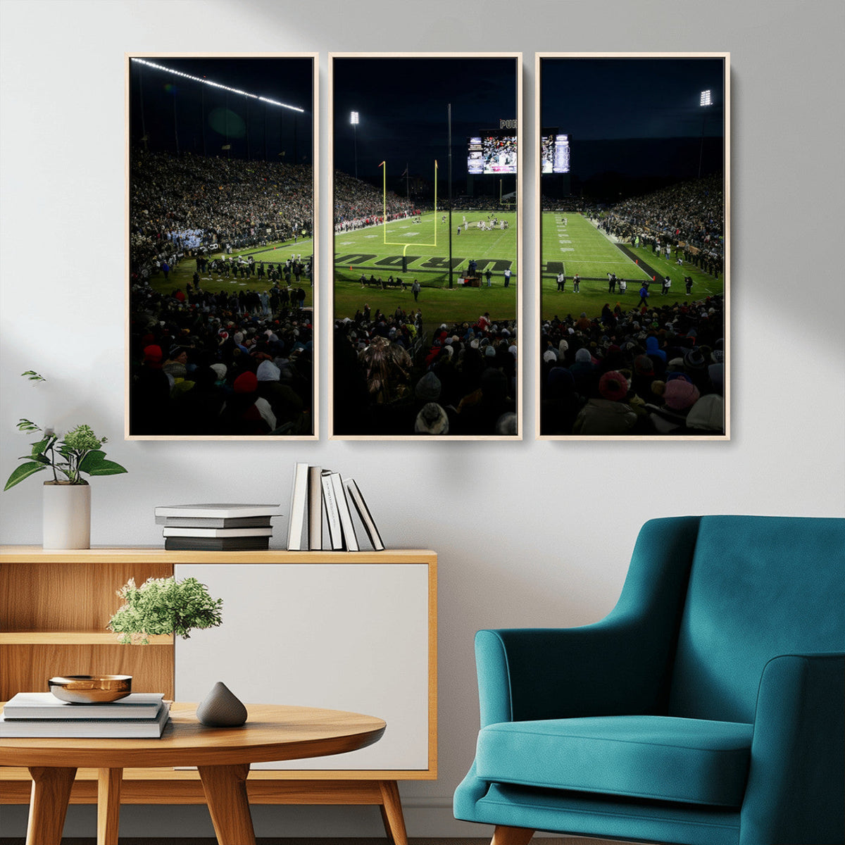 Purdue Boilermakers Football Team Print - West Lafayette