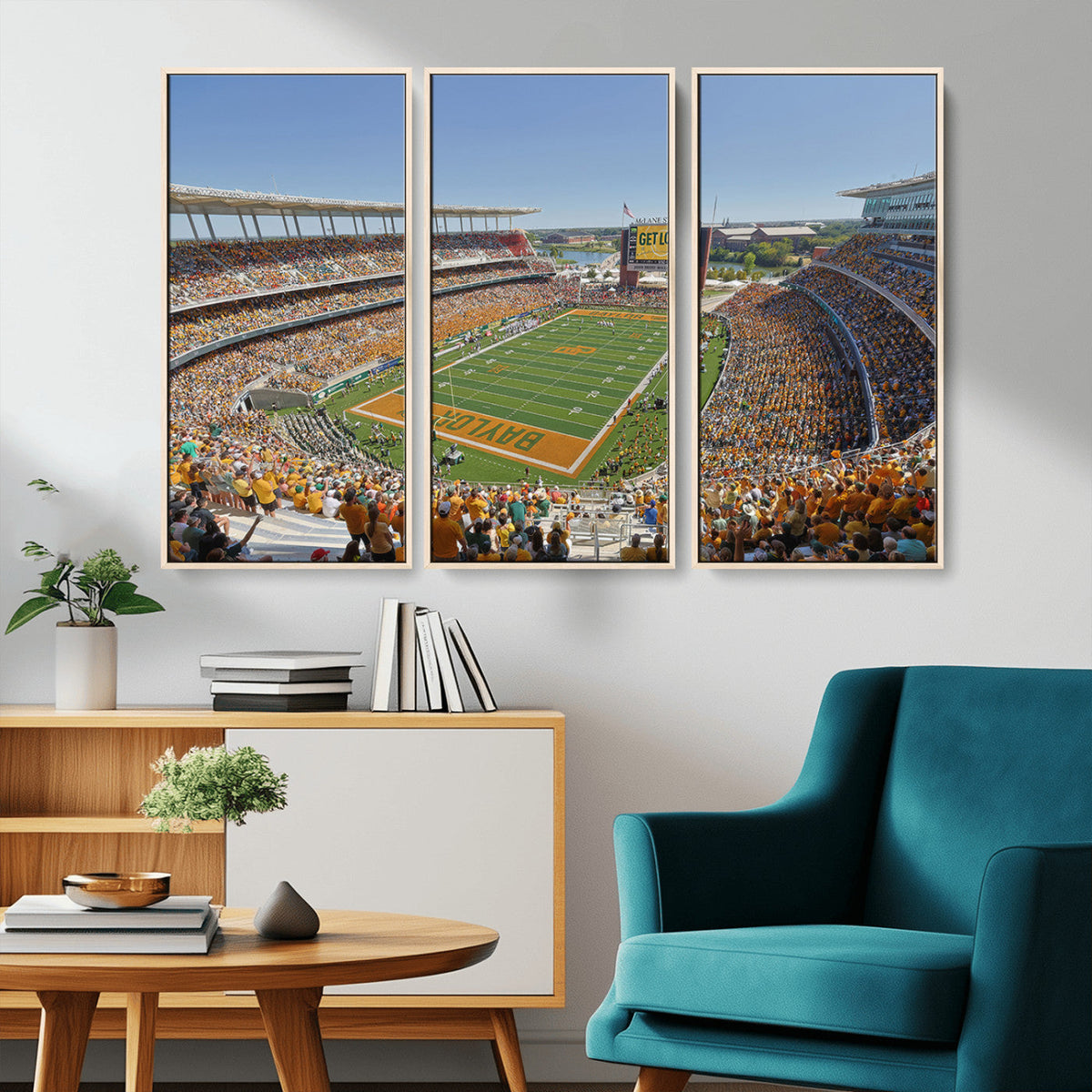 Baylor University Bears Football Team Print - Waco McLane