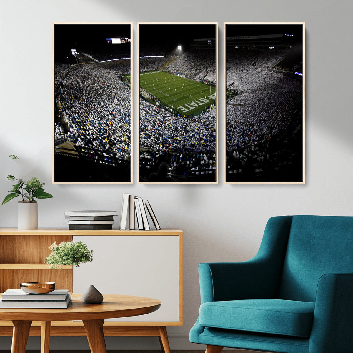 Penn State Football Stadium Wall Art - Beaver Stadium Canvas