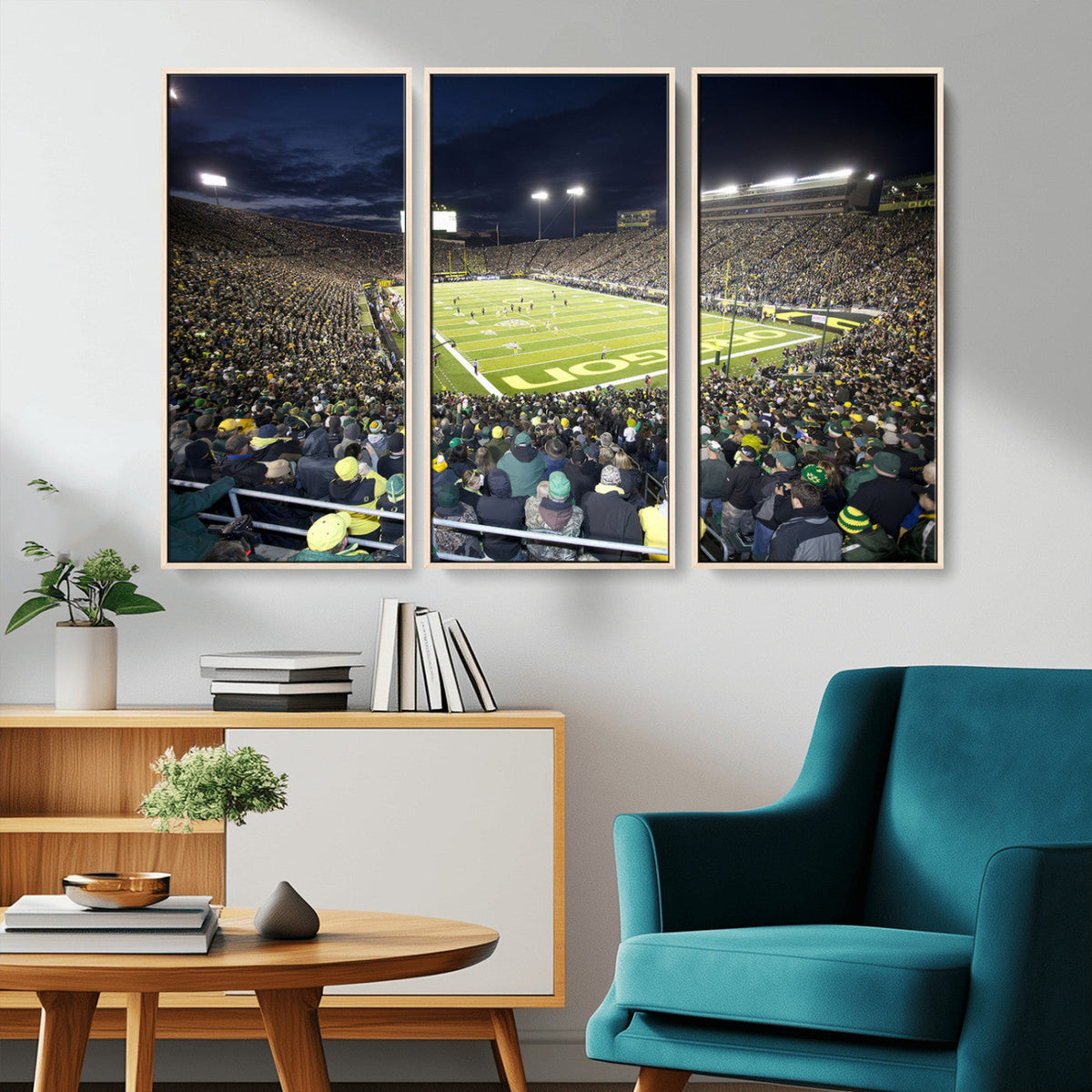 University of Oregon Ducks Football Team Print - Eugene