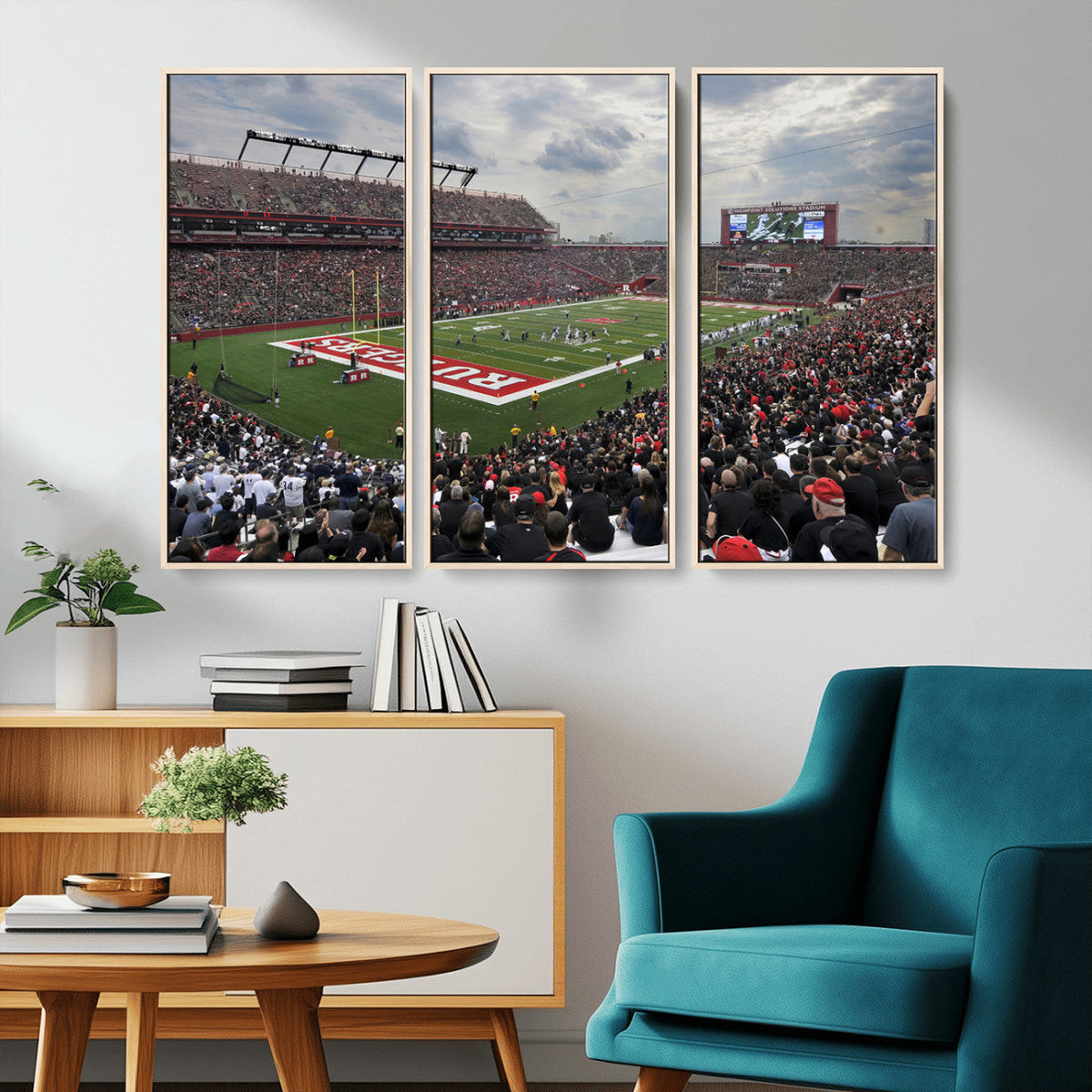 Rutgers Scarlet Knights Football Team Print - SHI Stadium,