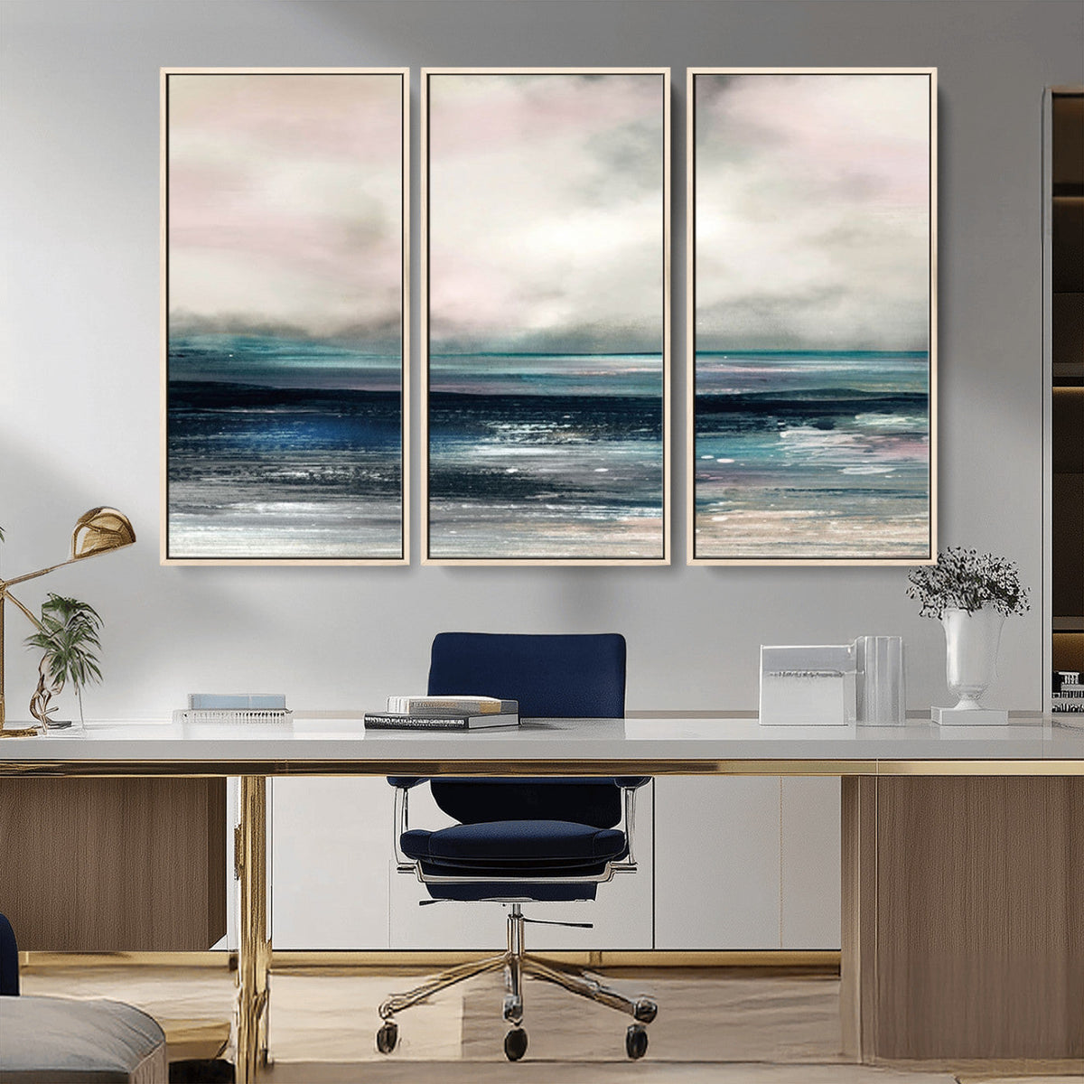 Contemporary Abstract Wall Art Canvas Print