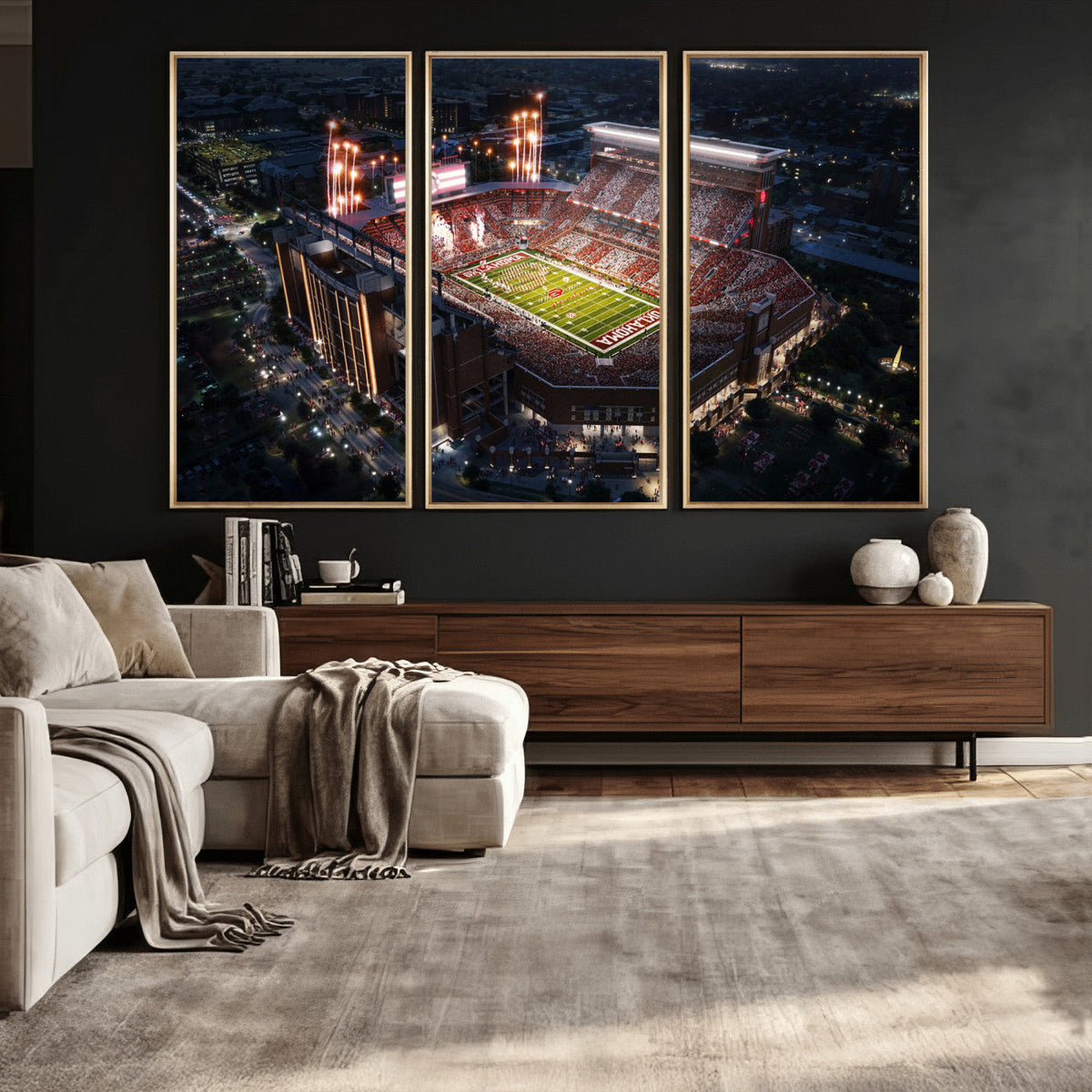 Oklahoma Memorial Stadium - Gaylord Memorial Stadium Wall