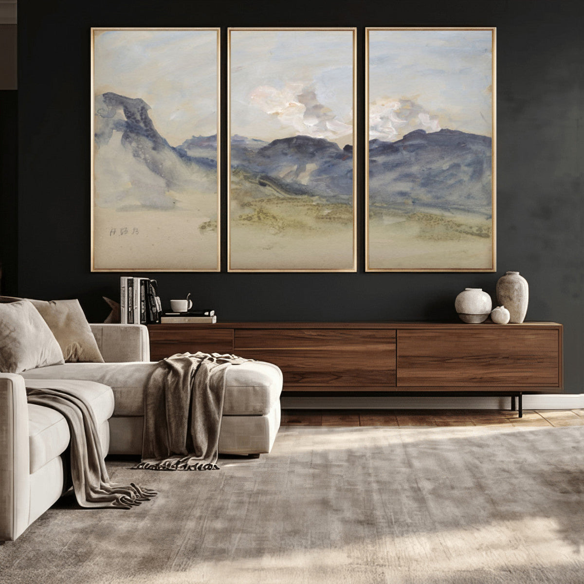 Alps Hercules Brabazon Brabazon Abstract Wall Art Canvas