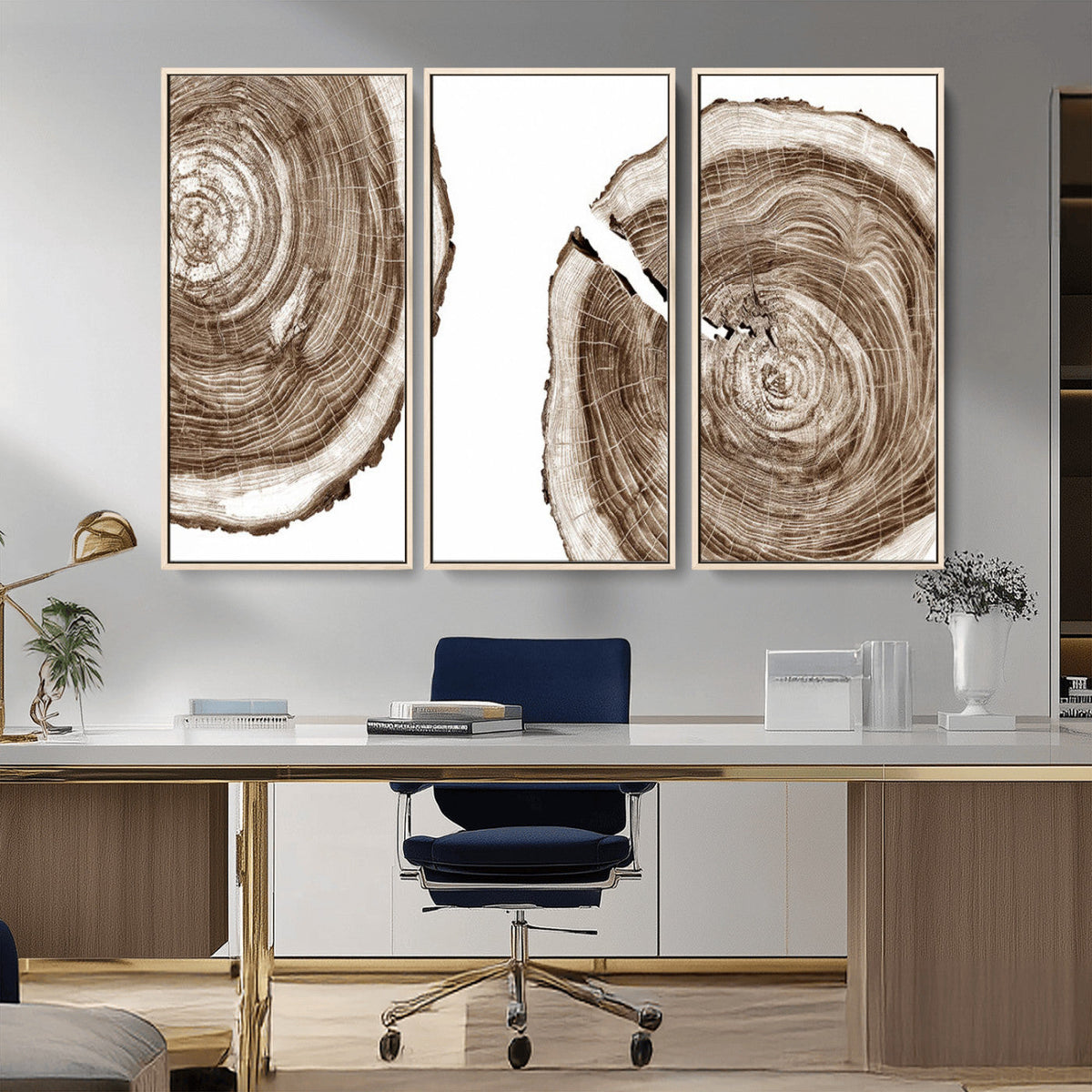 Wood Tree Ring Wall Art Canvas Prints, Tree Rings –