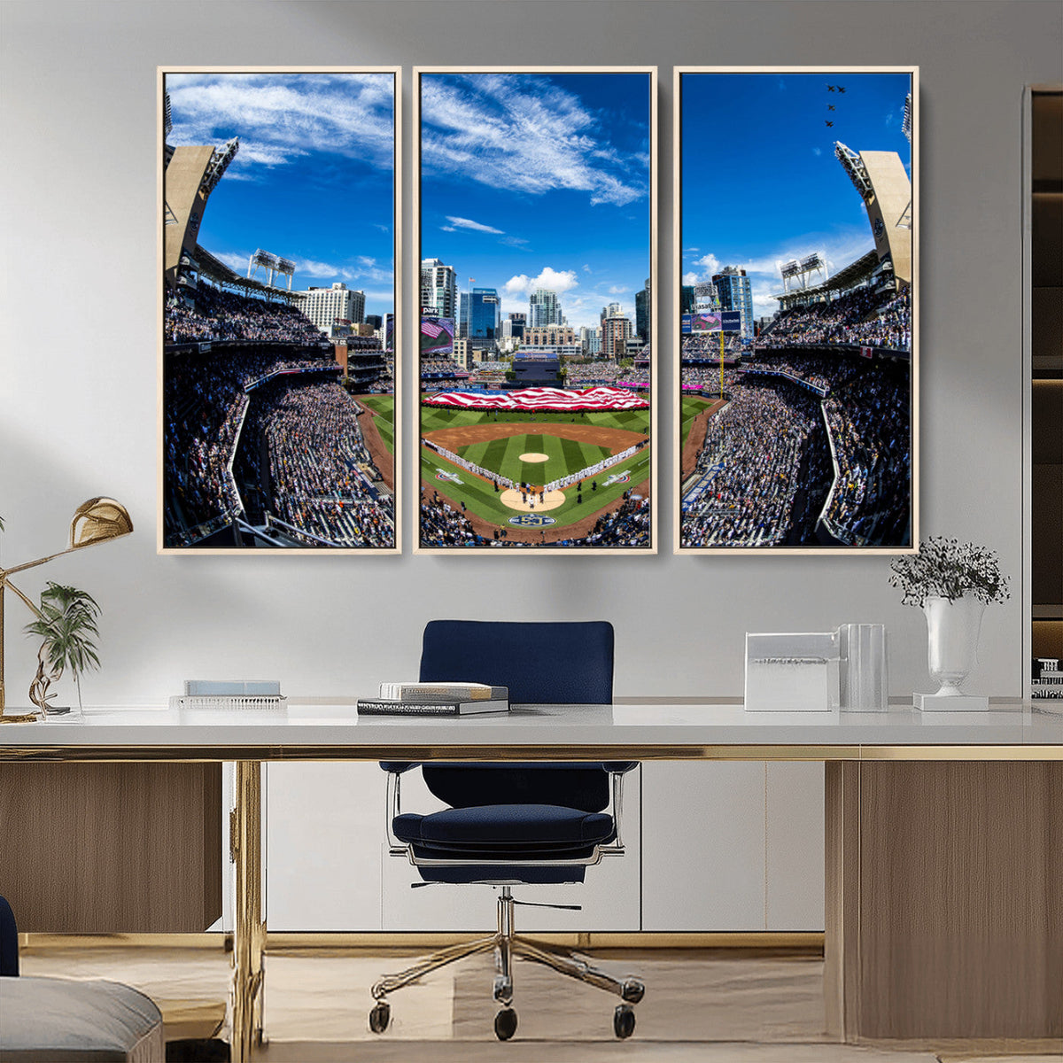San Diego Padres Baseball Team Print - Petco Park Stadium