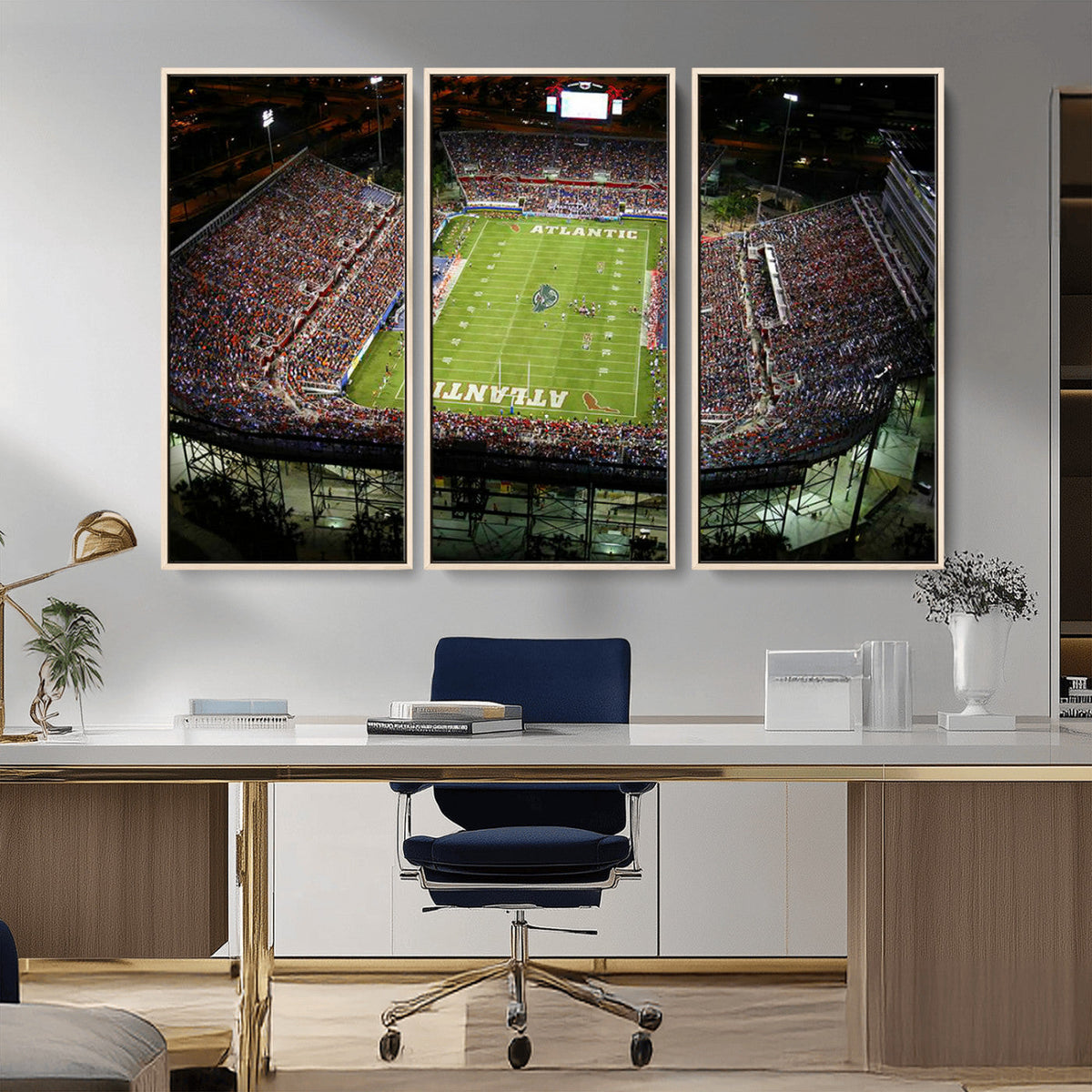 Florida Atlantic University Owls Football Team Print - Boca
