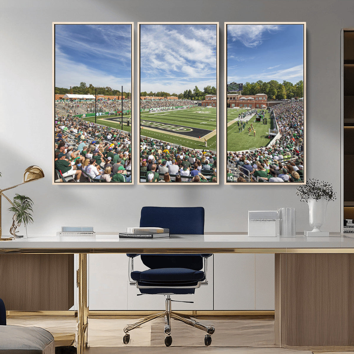 University of Charlotte 49ers Football Team Print -