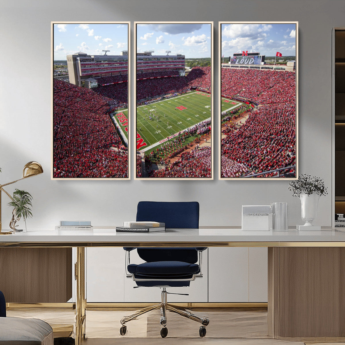 University of Nebraska Cornhuskers Football Team Print -
