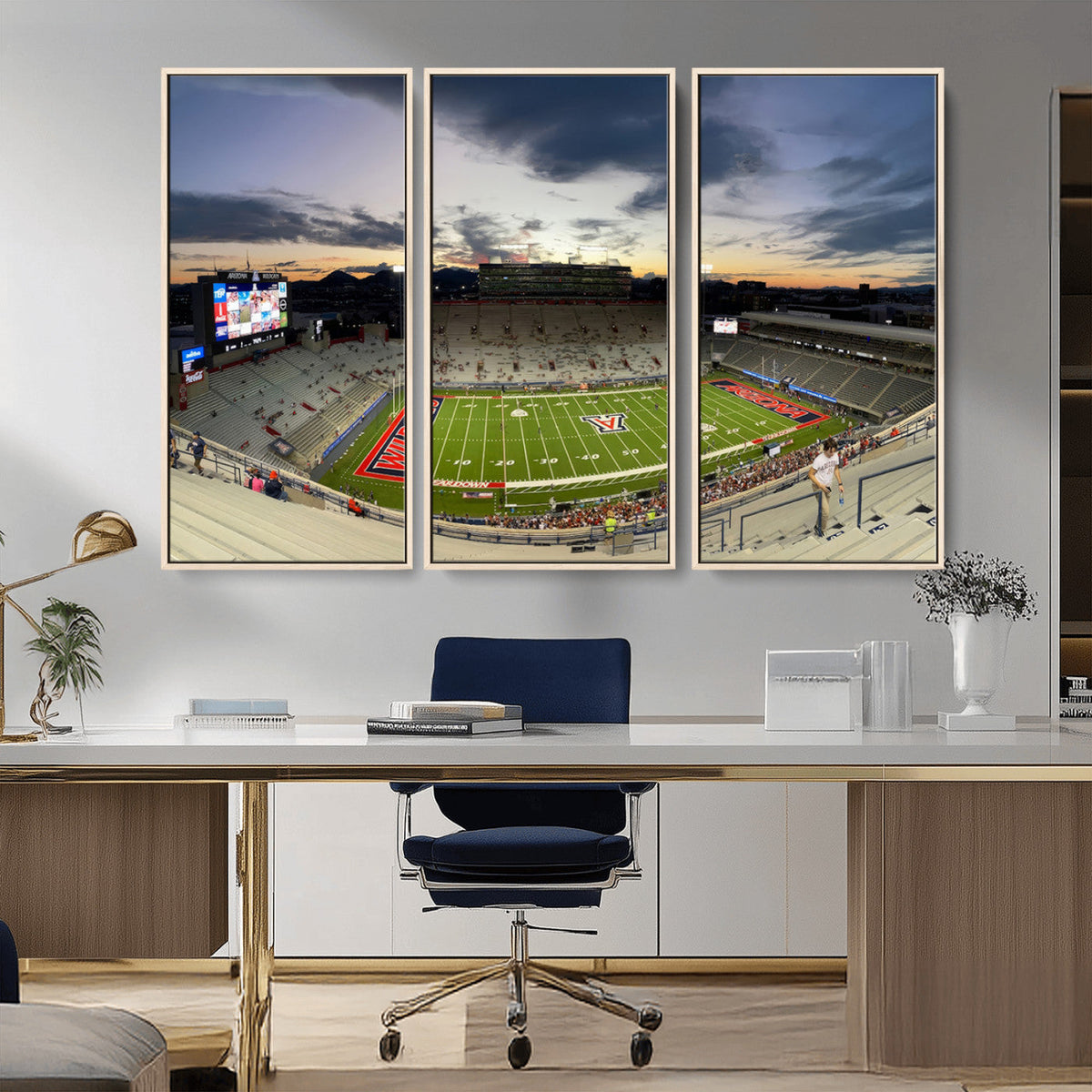 Arizona Wildcats Football Team Print - Tucson Arizona