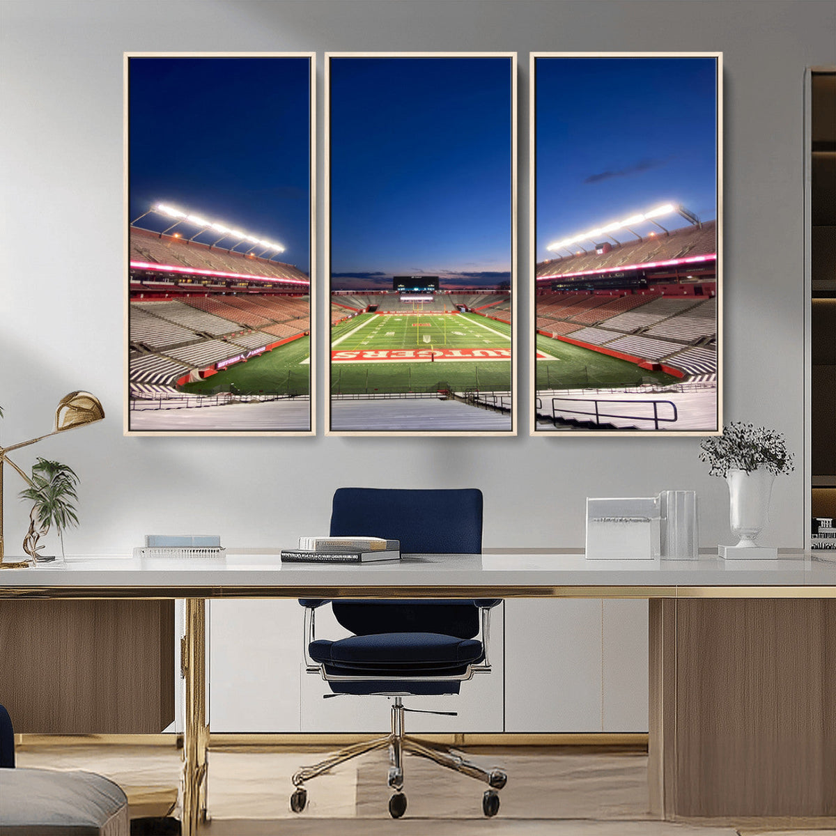 Rutgers Scarlet Knights Football Team Print - Piscataway SHI