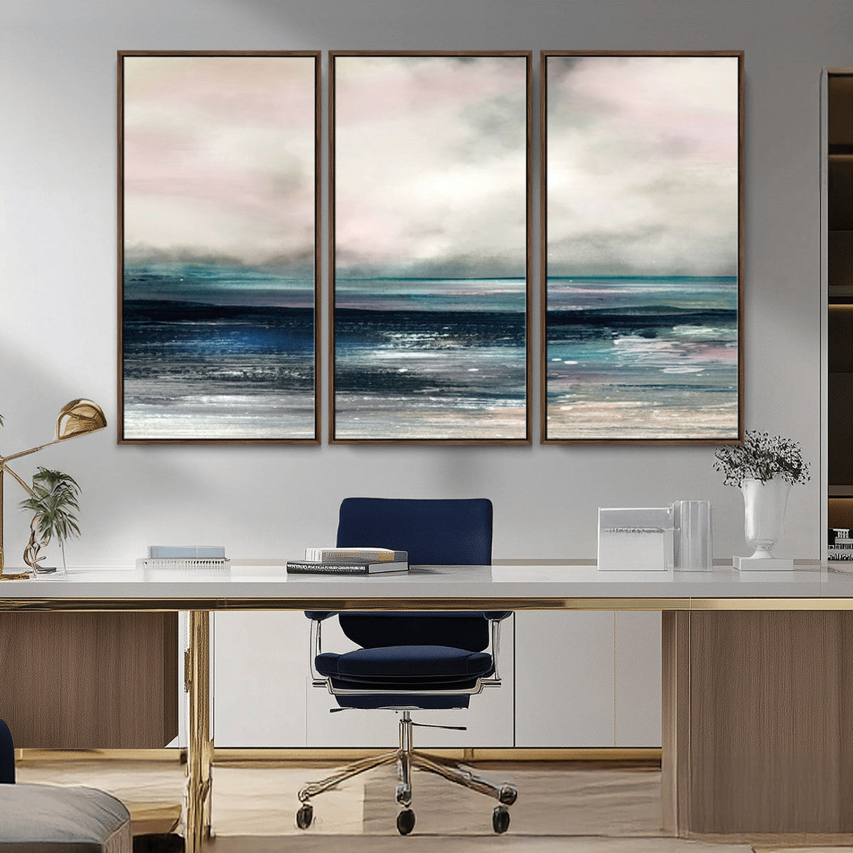 Contemporary Abstract Wall Art Canvas Print