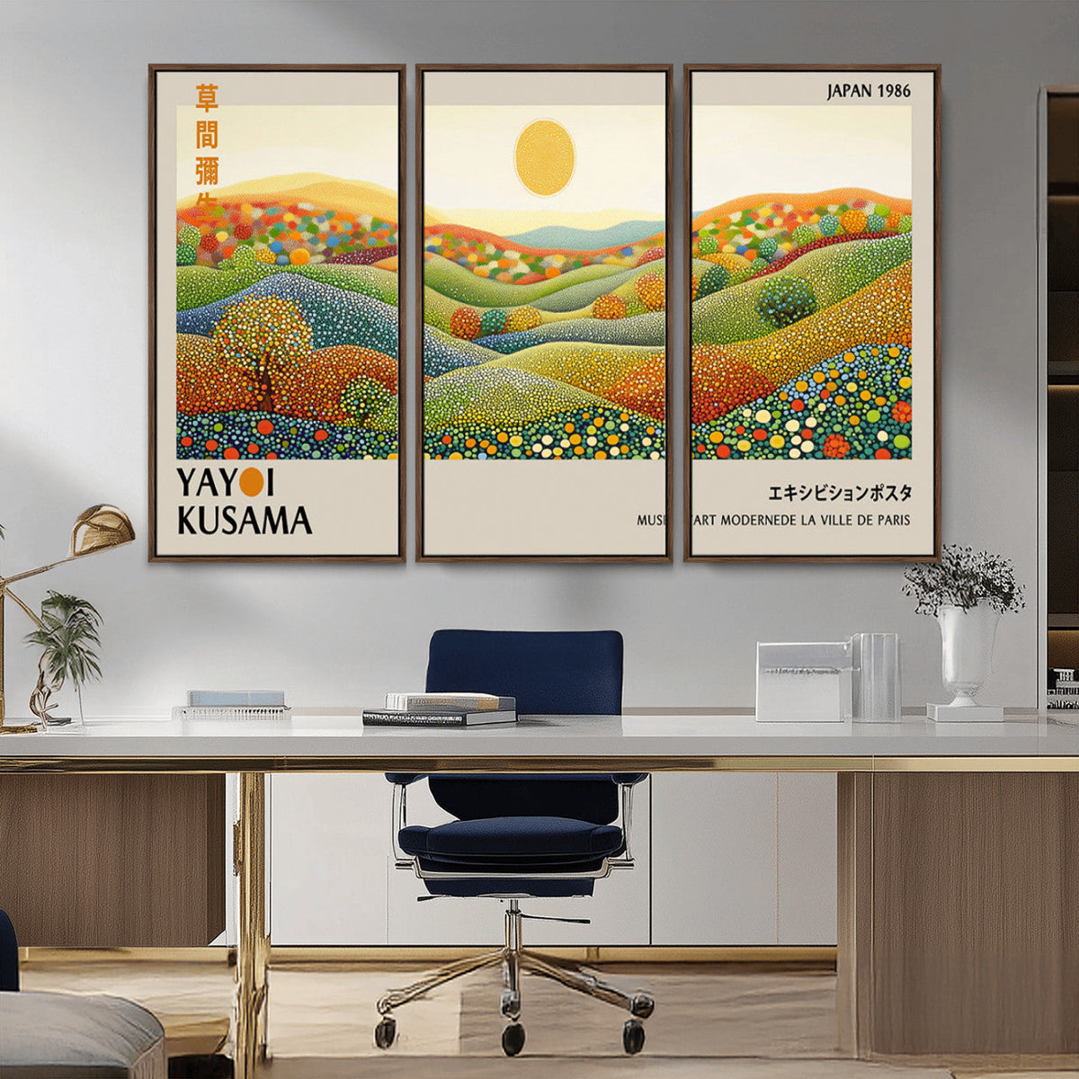 Yayoi Kusama Wall Art Print – Yayoi Kusama Wabi Sabi