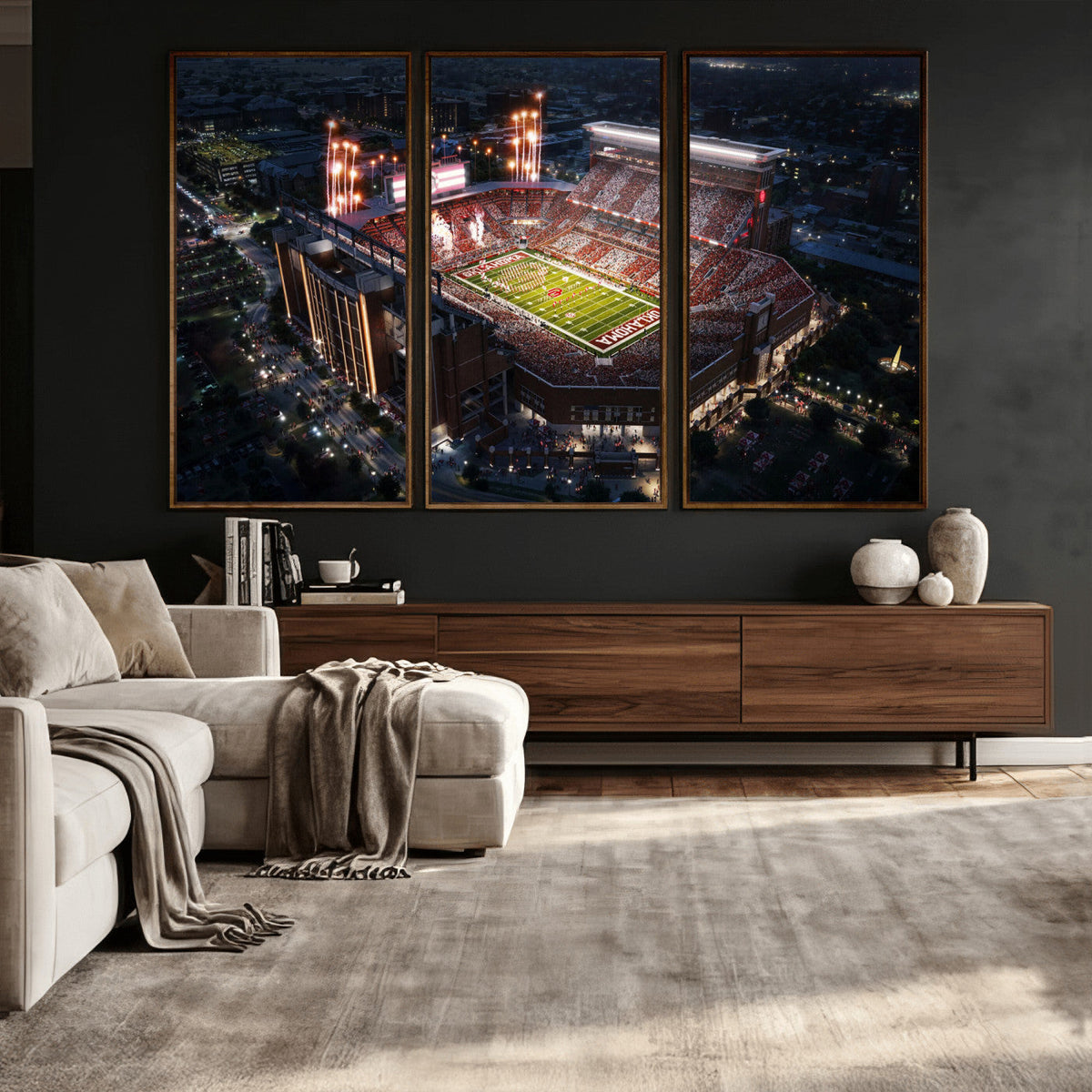 Oklahoma Memorial Stadium - Gaylord Memorial Stadium Wall