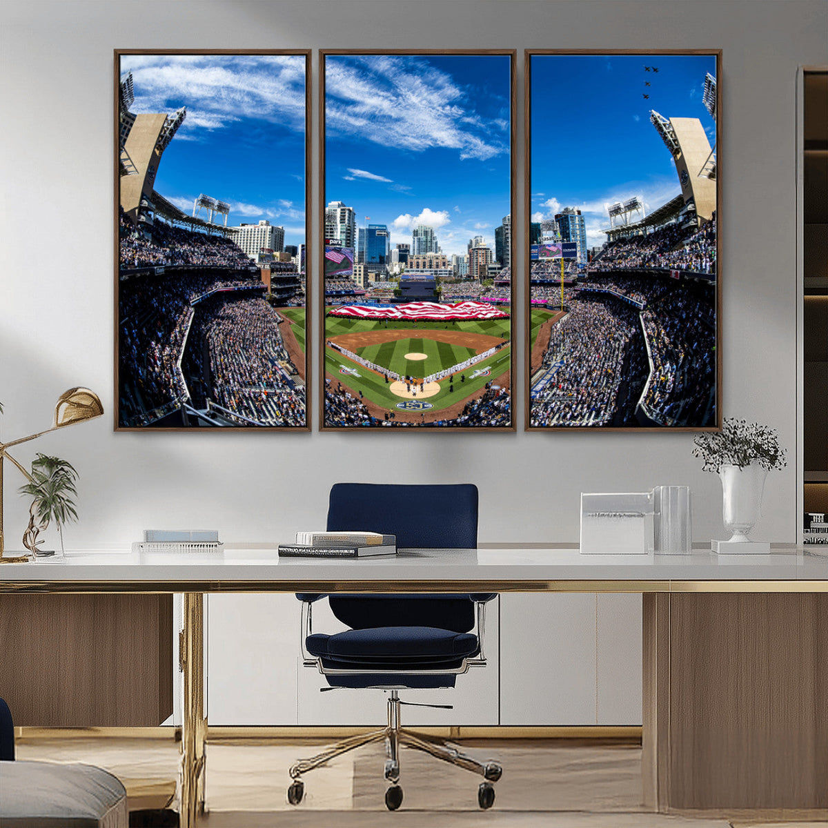 San Diego Padres Baseball Team Print - Petco Park Stadium