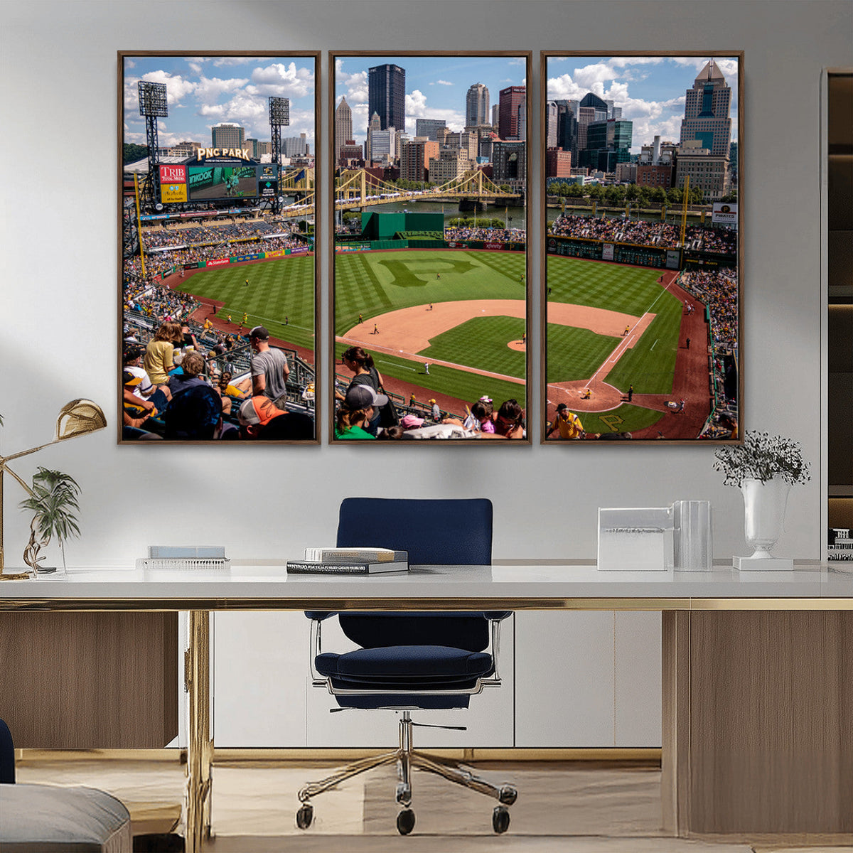 Pittsburgh Pirates Baseball Team Print - PNC Park Stadium