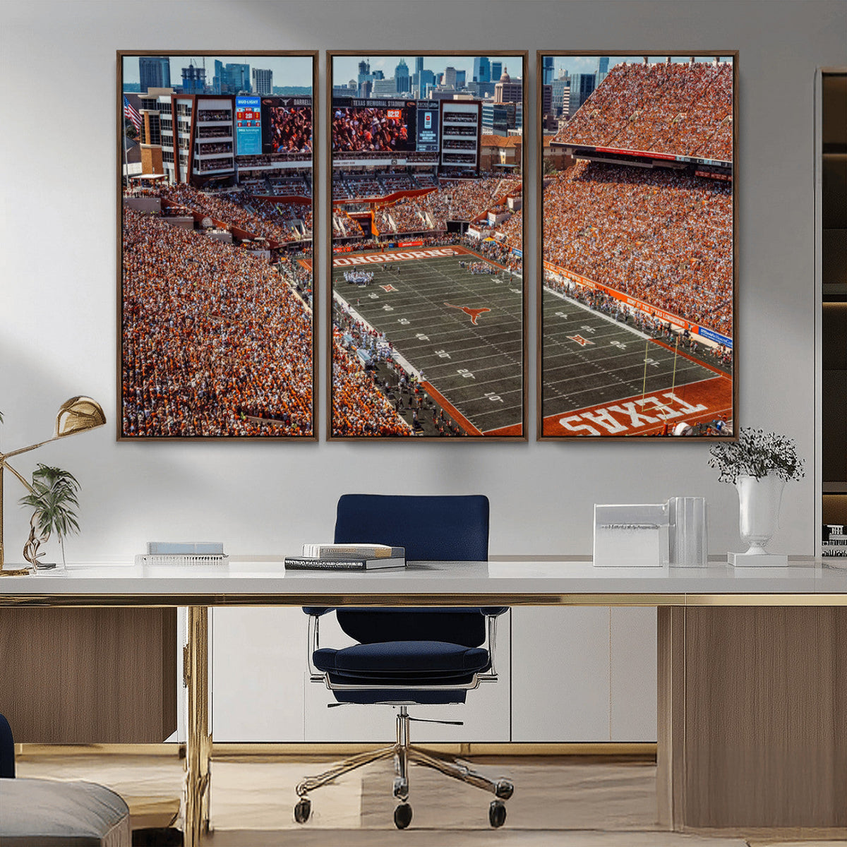 University of Texas Longhorns Football Team Print - Austin