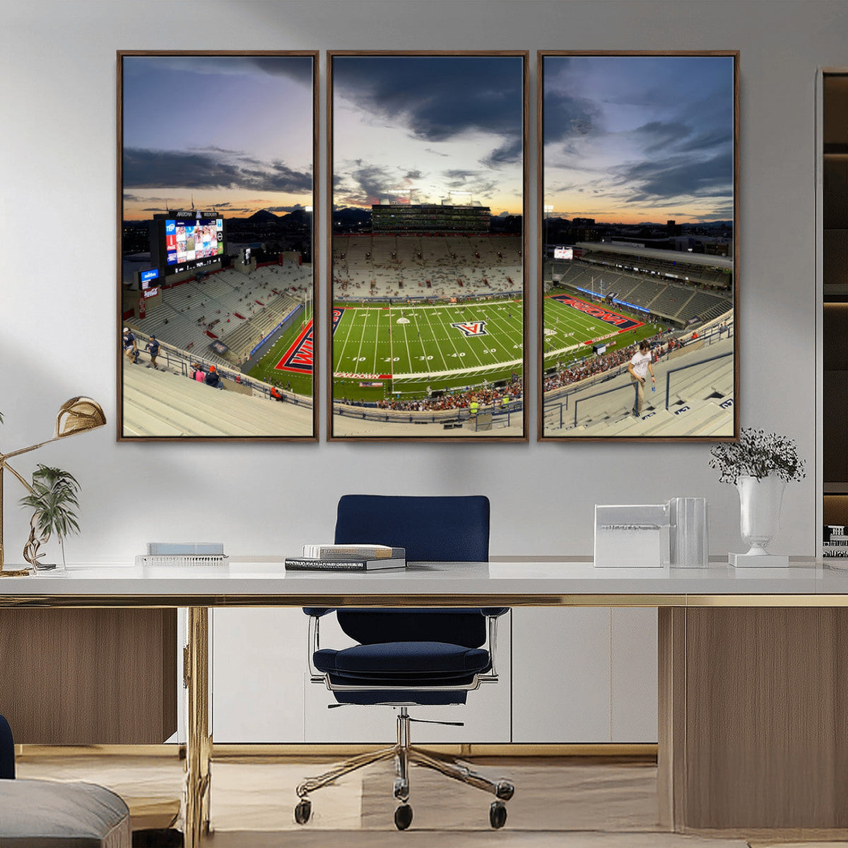Arizona Wildcats Football Team Print - Tucson Arizona