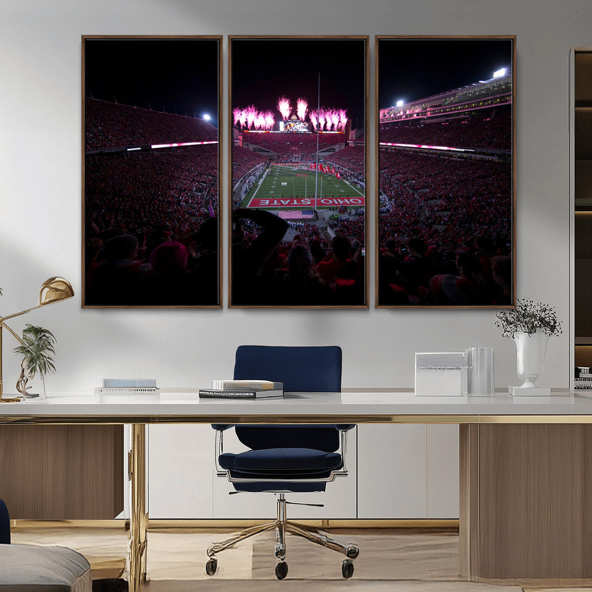 Ohio State University Buckeyes Football Team Print -