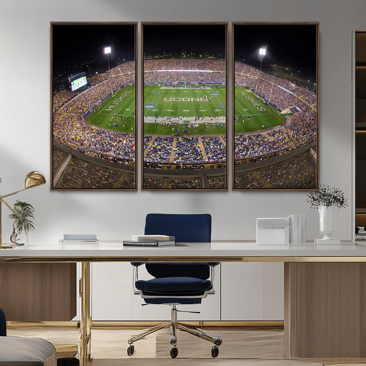The University of Connecticut UCONN Huskies Football Team