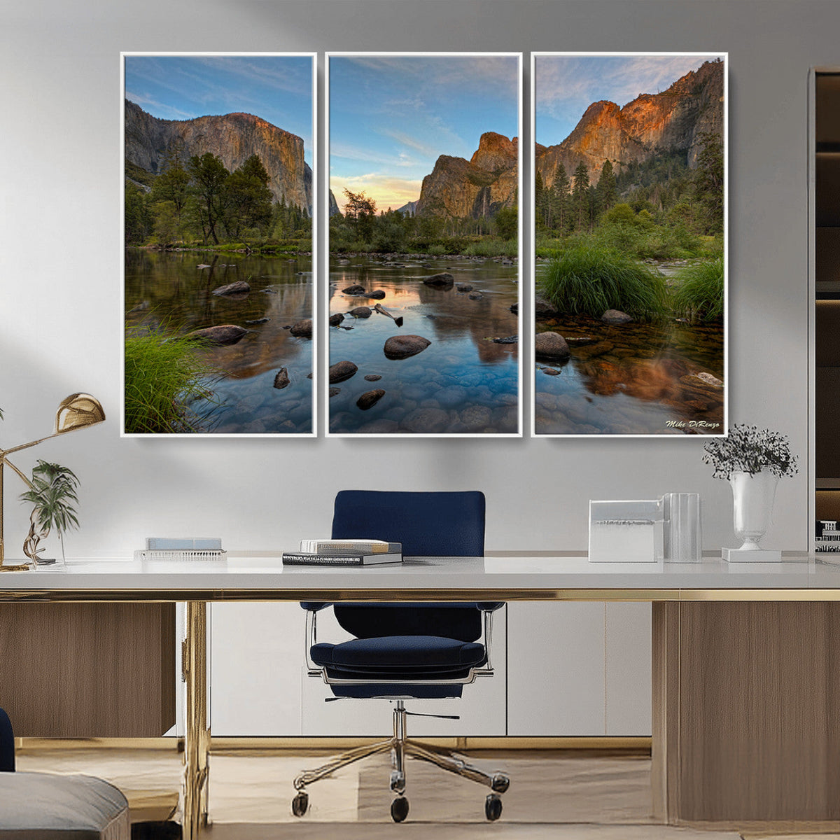 Yosemite Valley Wall Art Canvas Print – Framed El Capitan