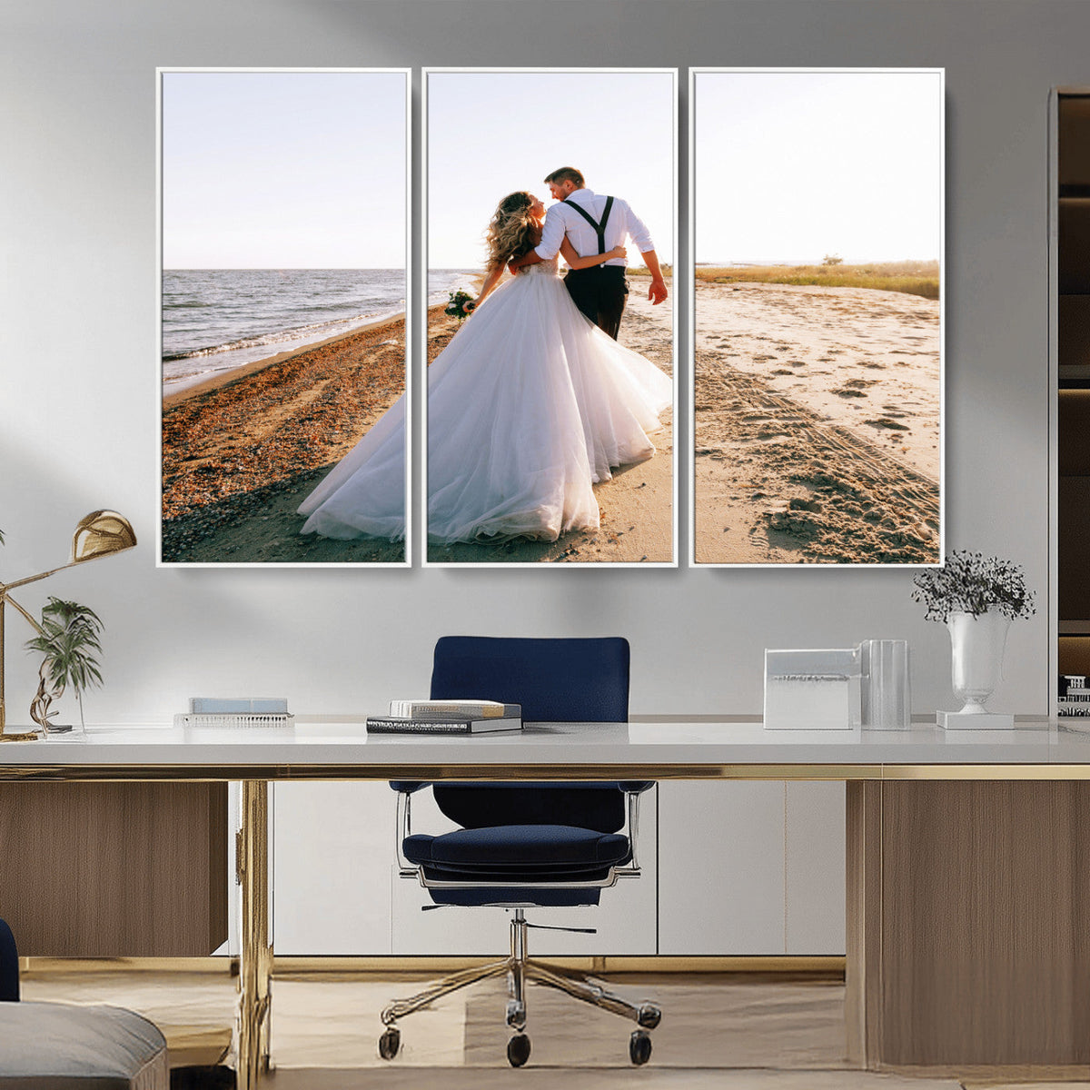 Framed Custom Canvas Print - Personalized Wall Art for Home