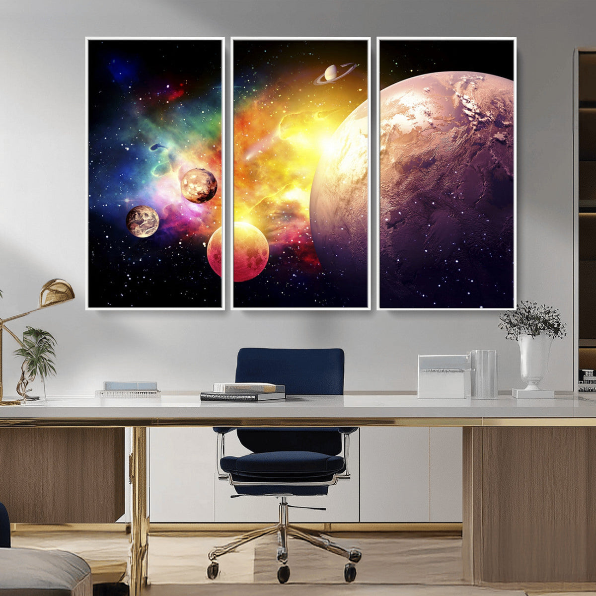 Space and Galaxy Canvas Print