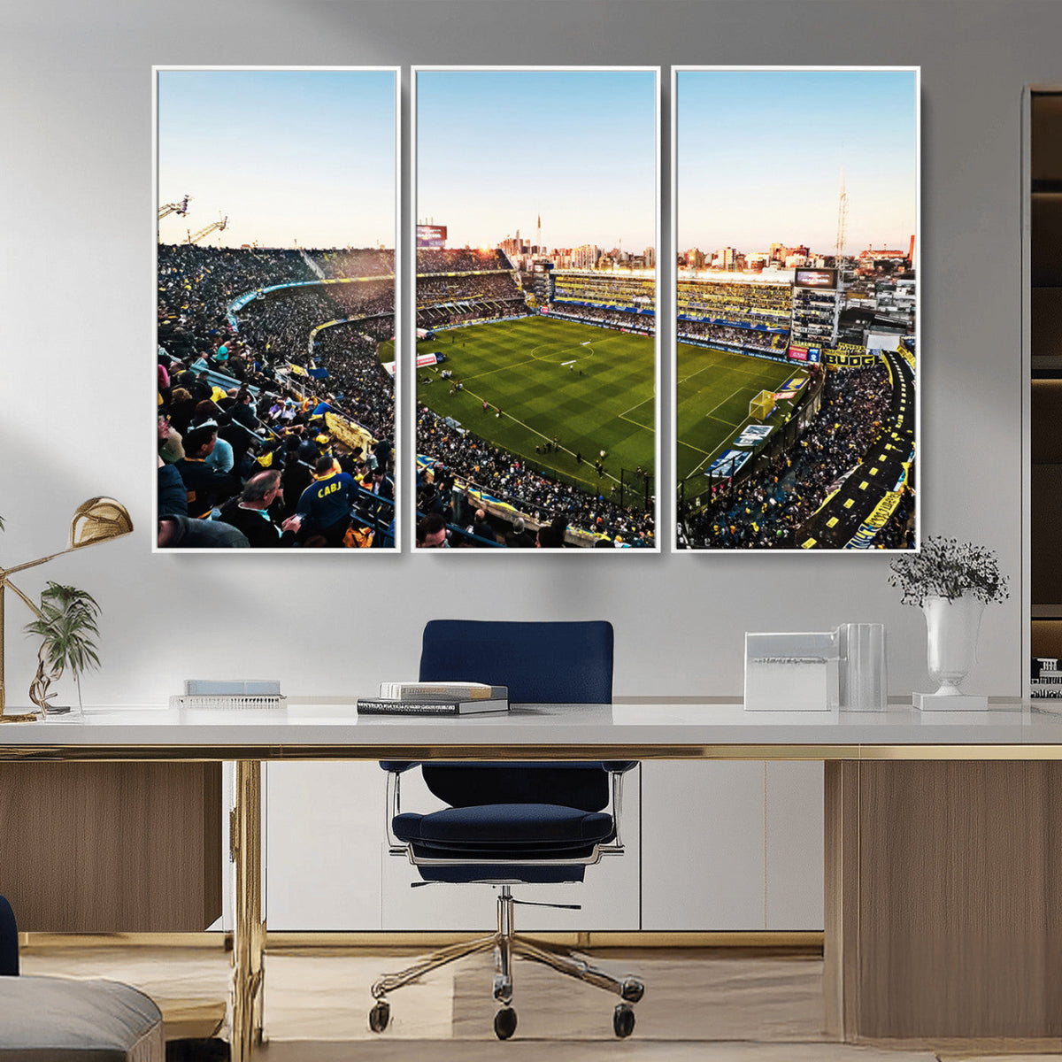 Boca Juniors Soccer Team Print - Buenos Aires Bombonera