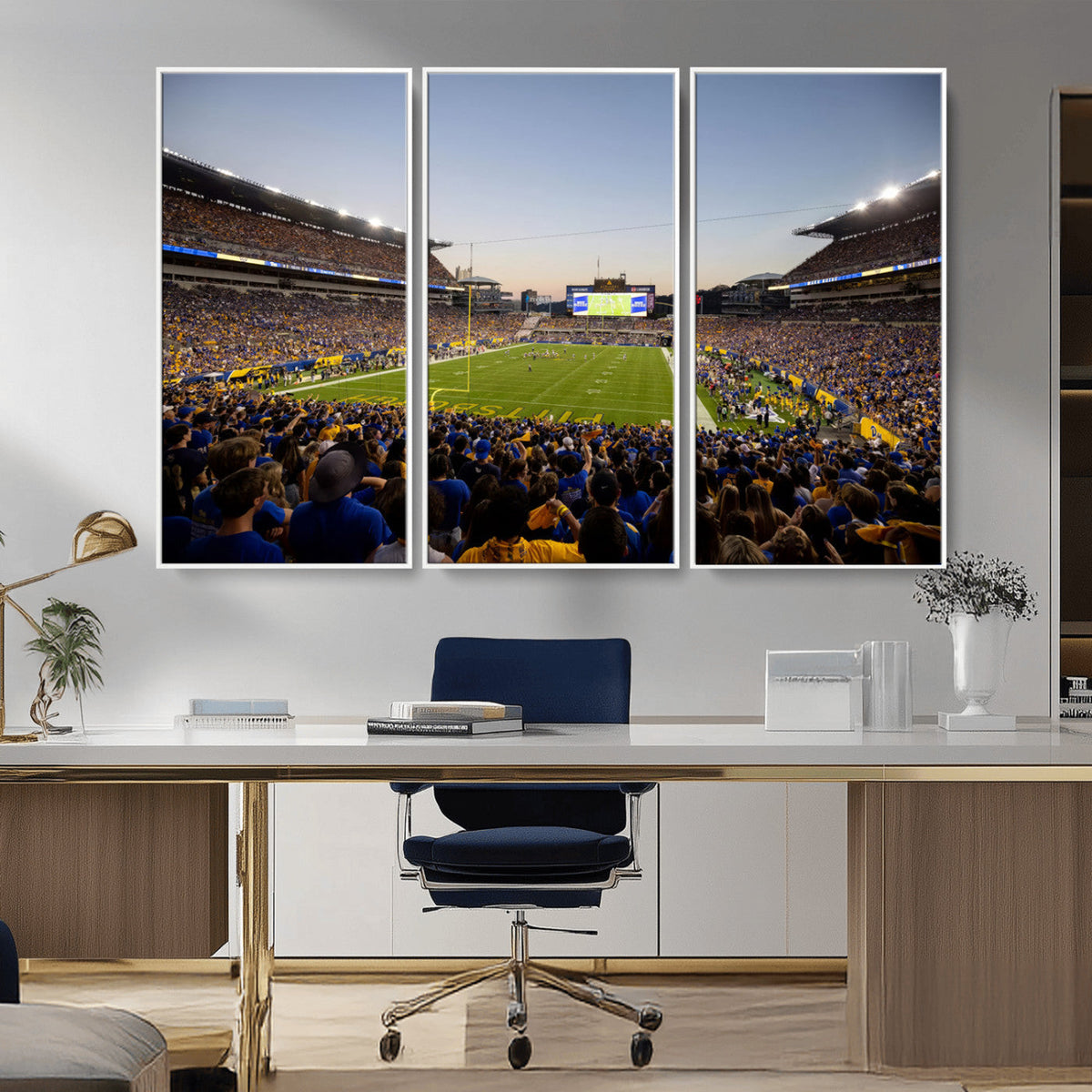 Pittsburgh Panthers Football Team Print - Pittsburgh