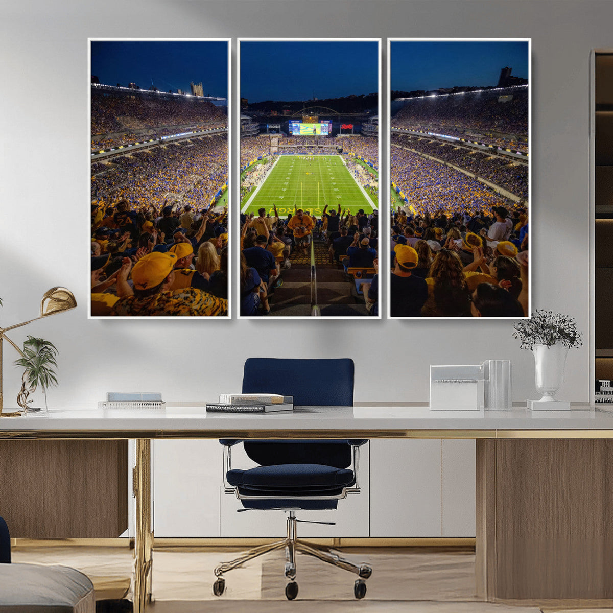 Pittsburgh Panthers Football Team Print - Pittsburgh