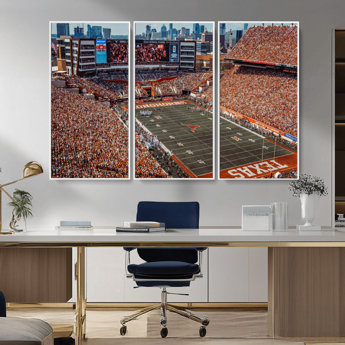 University of Texas Longhorns Football Team Print - Austin