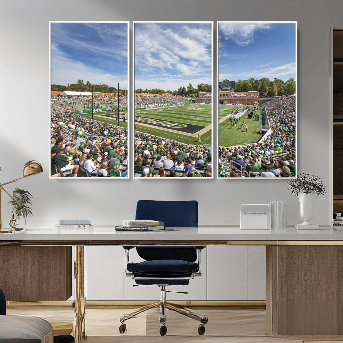 University of Charlotte 49ers Football Team Print -